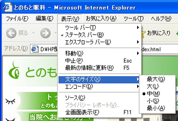 インターネットエクスプローラ6.0画面